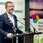 30-04-2025 Limerick City and County Council, PPN ( Public Participation Network ) meeting with Mayor of Limerick, John Moran in Istabraq Hall, City Hall, Merchants Quay, Limerick. Picture: Keith Wiseman